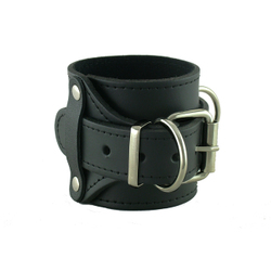 🐾 WILD HIDE — Handcrafted Exotic Leather Fetish Gear: WILD - CUFFS - Bondage Ankle Cuffs - 414-1