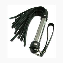 🐾 WILD HIDE — Handcrafted Exotic Leather Fetish Gear: WILD - WHIPS - Mr Steel Short - 513-0