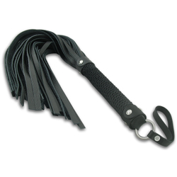🐾 WILD HIDE — Handcrafted Exotic Leather Fetish Gear: WILD - WHIPS - Japanese Flogger  Short - 516-0**