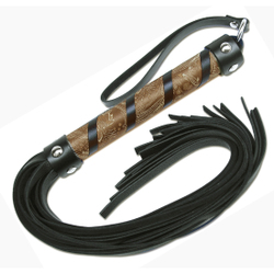 🐾 WILD HIDE — Handcrafted Exotic Leather Fetish Gear: WILD - WHIPS - Dragon Whip - 527-0