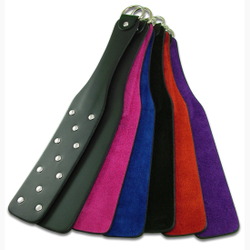 🐾 WILD HIDE — Handcrafted Exotic Leather Fetish Gear: WILD - PADDLE - Mistress Paddle - 540-0**