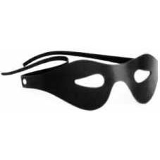 🐾 WILD HIDE — Handcrafted Exotic Leather Fetish Gear: WILD - MASK - Plain Black Leather - 802-0