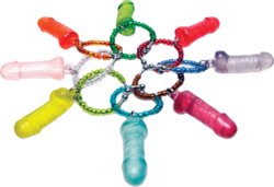 🥂 Sips & Giggles – Drinkware With Attitude: 4B - DICKY WINE CHARMS - PD6032