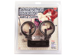 ⛓ FETISH — A Little Pain, A Lot of Pleasure: 4A - JAPANESE SILK ROPE ANKLE CUFFS - 1014486