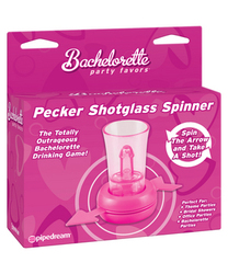 🥂 Sips & Giggles – Drinkware With Attitude: 4B - PECKER SHOT GLASS SPINNER - PD8240-00