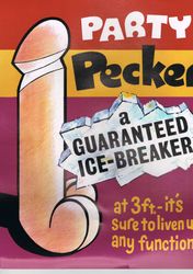 🎈 Blow Up Buddies: 7B - PARTY PECKER 3ft - C91-4819**