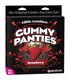 3D - GUMMY PANTIES FEMALE - STRAWBERRY - PD7507**