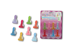 🥂 Sips & Giggles – Drinkware With Attitude: 4B - WILLY DRINK TAGS - 99718**