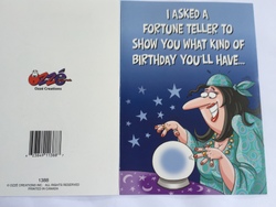 💌 Greeting Cards: 4B - GCARD - I ASKED A FORTUNE TELLER .... - 1388