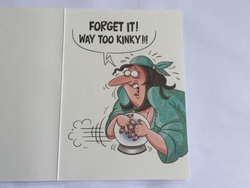 💌 Greeting Cards: 4B - GCARD - I ASKED A FORTUNE TELLER .... - 1388