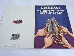💌 Greeting Cards: 4B - GCARD - CHEERS WE WISH YOU .... - 1315