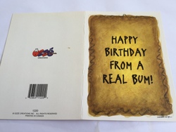 💌 Greeting Cards: 4B - GCARD - HAPPY BIRTHDAY FROM A .... - 1220