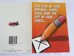 💌 Greeting Cards: 4B - GCARD - THIS YEAR FOR YOUR BIRTHDAY .... - 2218