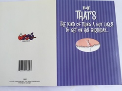 💌 Greeting Cards: 4B - GCARD - NOW THANKS THE KIND.... - 1362