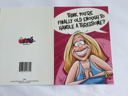 💌 Greeting Cards: 4B - GCARD - THINK YOU'RE FINALLY OLD ENOUGH .... - 1361