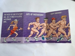 💌 Greeting Cards: 4B - GCARD - YOU NEED TO STAY FIT .... - 1274