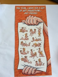 💌 Greeting Cards: 8B - GCARD - THIS YEAR I MADE YOU A LIST ... - 1270A