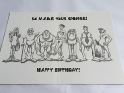 💌 Greeting Cards: 4B - GCARD - YOU'RE A VERY SELECTIVE WOMAN ..... - 1228