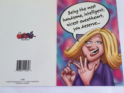 💌 Greeting Cards: 4B - GCARD - BEING THE MOST HANDSOME - 1282