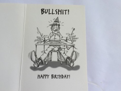 💌 Greeting Cards: 4B - GCARD - THEY SAY THE FASTEST WAY.... 1280