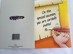 💌 Greeting Cards: 4B - GCARD - ON THIS SPECIAL OCCASION.... - 6901