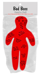 🎈 Blow Up Buddies: 6A - BAD BOSS VOODOO DOLL - NV071**