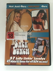 🔥 HETERO HEAT: DVD - SACK LUNCH (4hrs) - 8518**