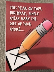 Cards - Greeting: 8B - GCARD - THIS YEAR ON YOUR BIRTHDAY... - 1212