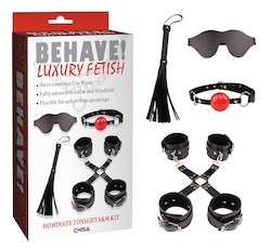 ⛓ FETISH — A Little Pain, A Lot of Pleasure: 4B - BEHAVE - DOMINATE TONIGHT KIT - CN-632178902**