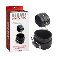 ⛓ FETISH — A Little Pain, A Lot of Pleasure: 4B - BEHAVE - OBEY ME ANKLE CUFFS - CN-632185572