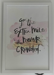 MEDIUM MOTIVATIONAL ART: MM - GO THE EXTRA MILE ...