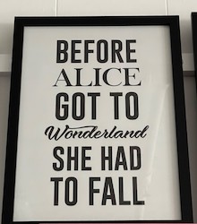 LARGE MOTIVATIONAL ART: LM - BEFORE ALICE ...