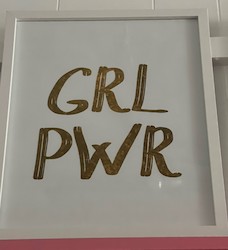 LARGE MOTIVATIONAL ART: LM - GRL POWER ...