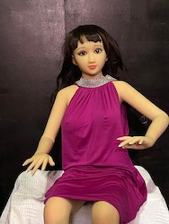 WOMEN'S: 9B - MEGA BARGAIN -  CERISE DRESS WITH DIAMANTE COLLAR - XL-74514**