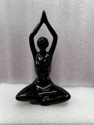 🛍️ THE GIFT FIX: S - YOGA LADIES BLACK LARGE - NO9 - SJ-YOGA**