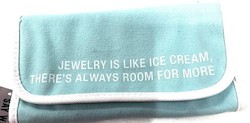 🛍️ THE GIFT FIX: S - JEWELERY POUCH  - LIKE ICECREAM - 127201**