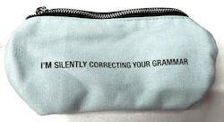🛍️ THE GIFT FIX: S - PENCIL CASE  - I'M SILENTLY ... - 186972**