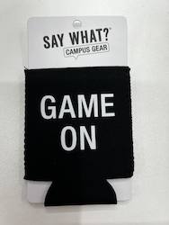 🥂 Sips & Giggles – Drinkware With Attitude: 3 - KOOZIE  -  GAME ON .... 125227 **