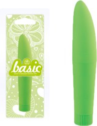💥 VIBRATORS — Feel the Buzz, Find Your Bliss: 3C - BASIC 4.5" - FVE070A000 - GREEN