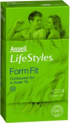 Condoms: 8A - ANSELL - FORM FIT 12 - AN-FF-12**