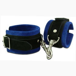 🐾 WILD HIDE — Handcrafted Exotic Leather Fetish Gear: WILD - CUFFS - Fantasy Restraints Assort Colours - 420-0