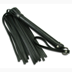 🐾 WILD HIDE — Handcrafted Exotic Leather Fetish Gear: WILD - WHIPS - Long John Whip Medium - 505-1