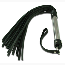 🐾 WILD HIDE — Handcrafted Exotic Leather Fetish Gear: WILD - WHIPS - Mr Steel Long - 513-2**