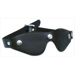 Wild Hide Leather: WILD - MASK - Snap on Blindfold - 820-2