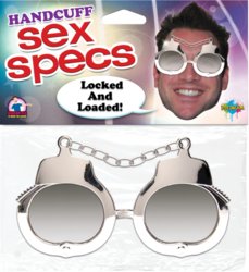 Other Novelty Lines: 5B - HANDCUFF SPECS - PD6609**