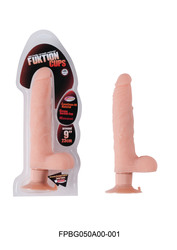 🔋 Battery Babes: 1A - FUKTION CUP VIBRATING 9" SUCTION DONG - FPBG050A00**