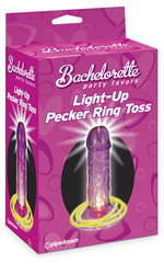 🎲 GAMES NIGHT GETS WEIRD: 6B - LIGHT UP PECKER RING TOSS - PD8234-00**
