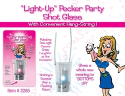 🥂 Sips & Giggles – Drinkware With Attitude: 8 - LIGHT UP SHOT GLASS - HP-2285