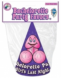 👯‍♀️ BRIDE TRIBE VIBES: 7B - PARTY HATS 8pc - PD6005**