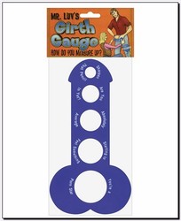 👯‍♀️ BRIDE TRIBE VIBES: 5A - MR LUV GIRTH GAUGE - PD5127**